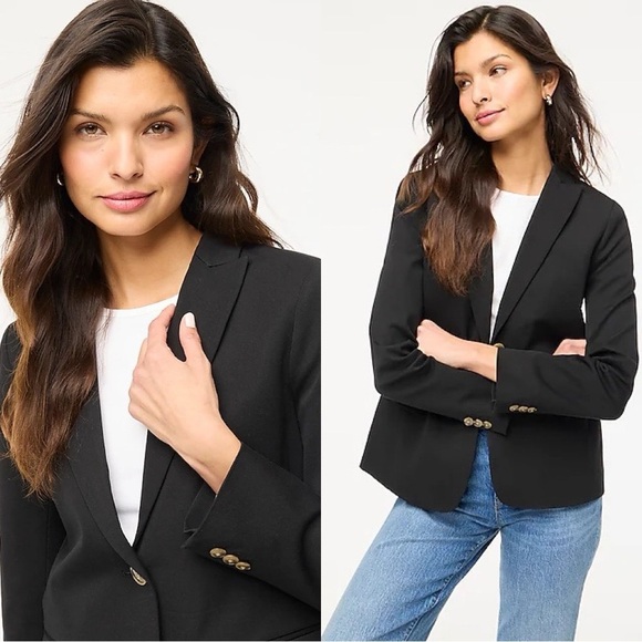 J CREW Schoolboy Two-Button Women’s Blazer Sz XS - Picture 1 of 7